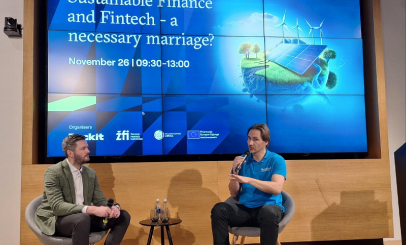 Tvarių finansų ir Fintech santuoka  - būtina 