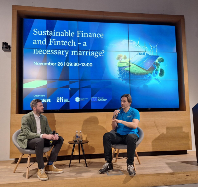 Tvarių finansų ir Fintech santuoka  - būtina 